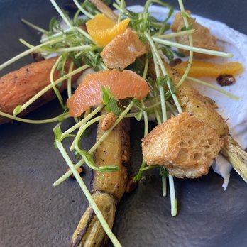 The Loft - Carrot Salad. - New American Near Me - Laguna Beach, California