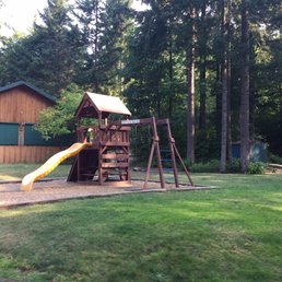 Playground and hall for events