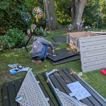 Essential Home Services - Team working on shed - Handyman Near Me - Elkhorn, Wisconsin Essential Home Services - Team working on shed - Handyman Near Me - Elkhorn, Wisconsin