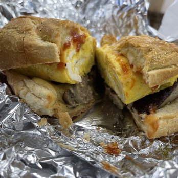 Momma's Place - Italian sausage, Egg & Pepper Jack Cheese on a Roll. - Sandwiches Near Me - Rock Hill, South Carolina Momma's Place - Italian sausage, Egg & Pepper Jack Cheese on a Roll. - Sandwiches Near Me - Rock Hill, South Carolina