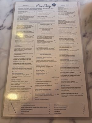 Menu photo 2 Blue Daisy Santa Monica, CA