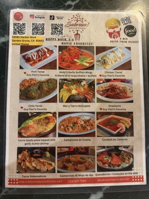 Menu photo 2 Sabroso! Mexican Kitchen Garden Grove, CA Menu photo 2 Sabroso! Mexican Kitchen Garden Grove, CA