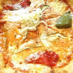 Bonalâs - Pizza med peberfrugt, squash og fennikel