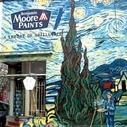 PaintStoreToronto - Van Gogh mural at the PAINTSTORE..107 BALDWIN ST.
