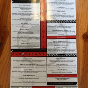 That One Spot Burger - Menu 4.20.2015 - Burgers Near Me - Ocoee, Florida That One Spot Burger - Menu 4.20.2015 - Burgers Near Me - Ocoee, Florida