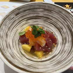Osaka Japanese Restaurant - Special appetizer made by chef Marco