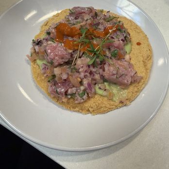 Holbox - Tuna Tostada - Latin American Near Me - Los Angeles, California Holbox - Tuna Tostada - Latin American Near Me - Los Angeles, California