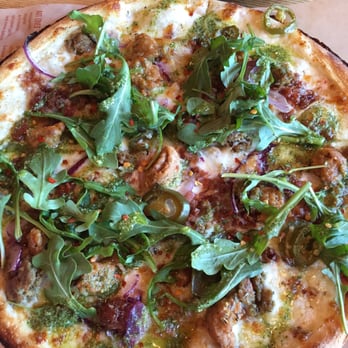 Blaze Pizza - White top with extras - Salad Near Me - Hicksville, New York