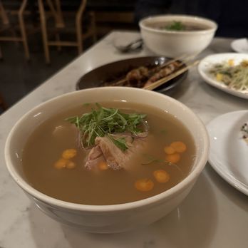 Bone Kettle - Chicken ginger beef bone broth with noodles - Breakfast & Brunch Near Me - Pasadena, California Bone Kettle - Chicken ginger beef bone broth with noodles - Breakfast & Brunch Near Me - Pasadena, California
