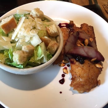 Cibolo Moon - Fresh catch with Caesar Salad. C+ dish (lacked flavor). - Tex-Mex Near Me - San Antonio, Texas Cibolo Moon - Fresh catch with Caesar Salad. C+ dish (lacked flavor). - Tex-Mex Near Me - San Antonio, Texas