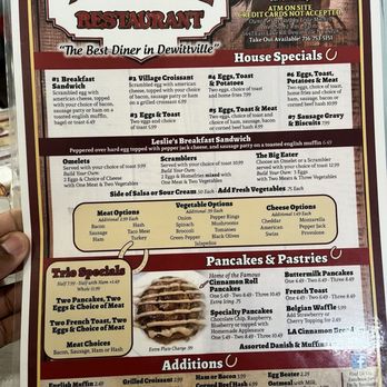 Village Restaurant - Breakfast & Brunch Near Me - Dewittville, New York