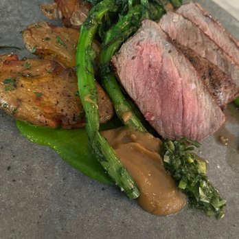 Clay - Grass Fed Strip Steak - New American Near Me - New York, New York Clay - Grass Fed Strip Steak - New American Near Me - New York, New York