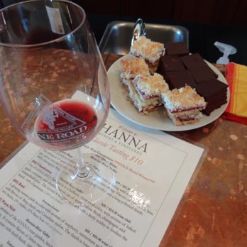 Hanna Winery - tastings with sweets - Wineries Near Me - Healdsburg, California