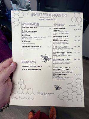 Menu photo 3 Sweet Bee Coffee Elyria, OH