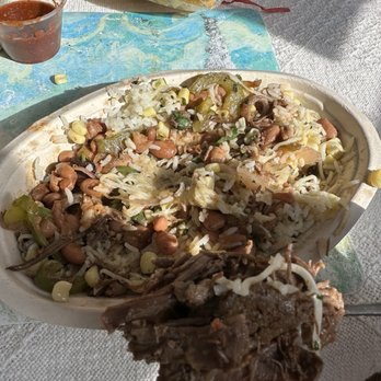 Chipotle Mexican Grill - This was all the Barbacoa I received for the drive thru lane off the app.... - Mexican Near Me - Rockwall, Texas Chipotle Mexican Grill - This was all the Barbacoa I received for the drive thru lane off the app.... - Mexican Near Me - Rockwall, Texas