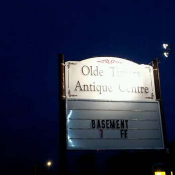 Olde Timers Antique Center - Sign out front - Antiques Near Me - Sandwich, Illinois