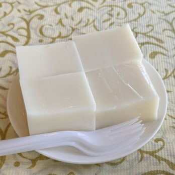King Wah - Coconut cake (less coconut flavor and cream) 3/5 - Dim Sum Near Me - Pleasanton, California