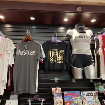Shorty's Gift Shop - Hustler men's and women's shirts. Only $22+tax Saturday & Sundays 25%off! - Accessories Near Me - Gardena, California