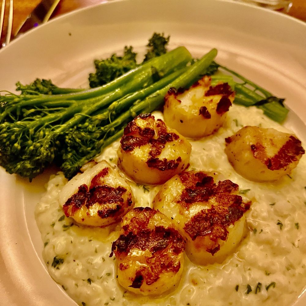 Seasons 52 - Caramelized Grilled Sea Scallops - New American Near Me - Bridgewater, New Jersey Seasons 52 - Caramelized Grilled Sea Scallops - New American Near Me - Bridgewater, New Jersey