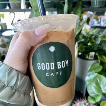 Good Boy Cafe - Dirty Chai w/ oat milk - Cafes Near Me - Dallas, Texas Good Boy Cafe - Dirty Chai w/ oat milk - Cafes Near Me - Dallas, Texas