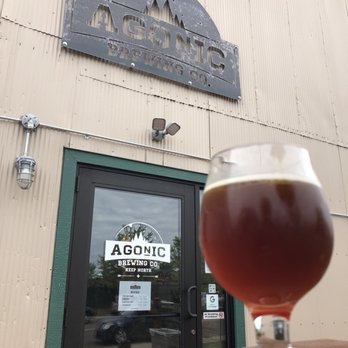 Agonic Brewing Company - a glass of beer - Breweries Near Me - Rice Lake, Wisconsin