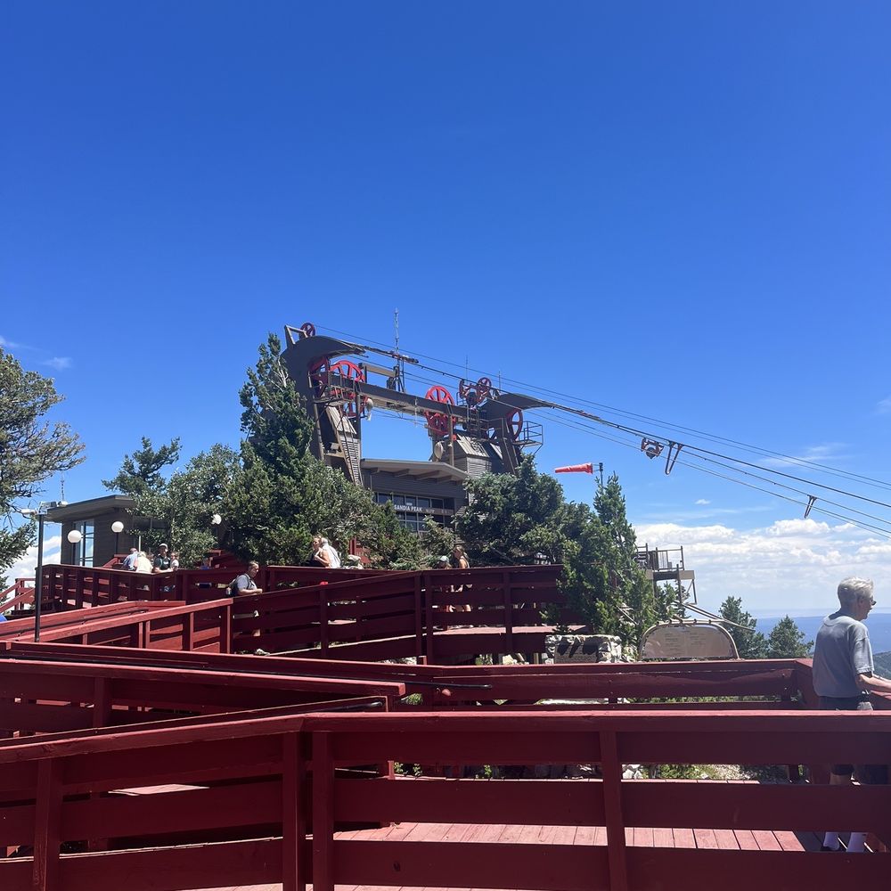 Sandia Peak Tramway - Top of Sandia Mountain Tram Station - Ski Resorts Near Me - Albuquerque, New Mexico Sandia Peak Tramway - Top of Sandia Mountain Tram Station - Ski Resorts Near Me - Albuquerque, New Mexico