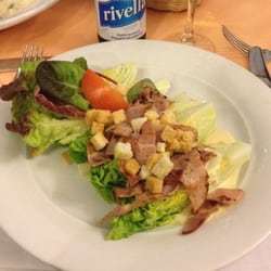 Brasserie Kongresshaus - Baby lettuce salad with bacon and french sauce. Maybe the best simple salad i ever had