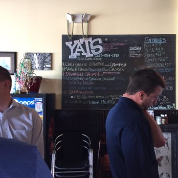 Yats - Menu on the day of my visit- July 7, 2017. - Cajun/Creole Near Me - Carmel, Indiana Yats - Menu on the day of my visit- July 7, 2017. - Cajun/Creole Near Me - Carmel, Indiana