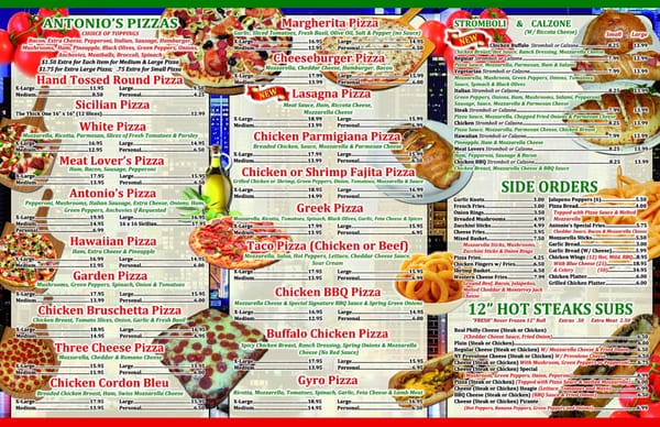 Menu photo 2 Antonio's Pizza Port Saint Lucie, FL Menu photo 2 Antonio's Pizza Port Saint Lucie, FL