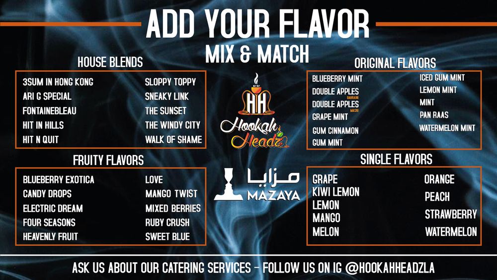 HOOKAH HEADZ LA Updated August 2024 21 Photos 6547 West Sunset