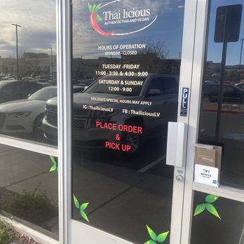 Thailicious Authentic Thai & Vegan - Checking in! - Thai Near Me - Henderson, Nevada