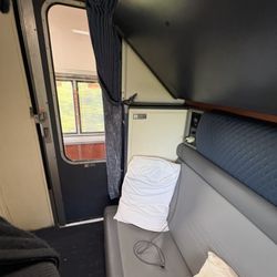 Amtrak California Zephyr - Bedroom 532A - if you leave the door curtain open you get views of both sides of train!