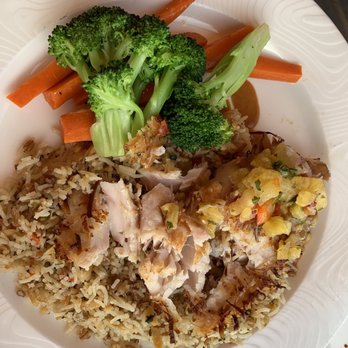 Kimo's Maui - Coconut crusted marlin. - Seafood Near Me - Lahaina, Hawaii Kimo's Maui - Coconut crusted marlin. - Seafood Near Me - Lahaina, Hawaii