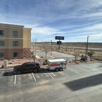 TownePlace Suites by Marriott Gallup - View from second floor room. Perfect view of our vehicle knowing it's safe. - Hotels Near Me - Gallup, New Mexico TownePlace Suites by Marriott Gallup - View from second floor room. Perfect view of our vehicle knowing it's safe. - Hotels Near Me - Gallup, New Mexico
