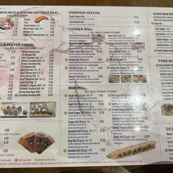 Kami Ramen & Sushi - Menu - Sushi Bars Near Me - Humble, Texas Kami Ramen & Sushi - Menu - Sushi Bars Near Me - Humble, Texas