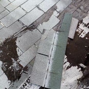 Bella Home Improvements - Missing shingles. 2nd layer most missing - General Contractors Near Me - Staten Island, New York