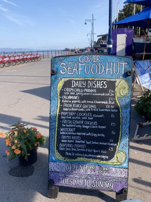 Menu photo 2 Gower Seafood Hut Mumbles, SWA