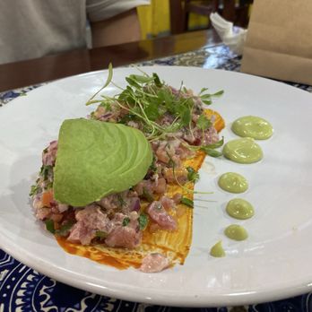 Holbox - Ceviche de atun (Wild caught local blue fin tuna) - Latin American Near Me - Los Angeles, California Holbox - Ceviche de atun (Wild caught local blue fin tuna) - Latin American Near Me - Los Angeles, California