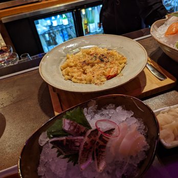 Kata Robata - Lobster Mac n cheese, barracuda, geoduck - Sushi Bars Near Me - Houston, Texas Kata Robata - Lobster Mac n cheese, barracuda, geoduck - Sushi Bars Near Me - Houston, Texas