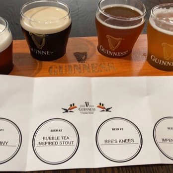 Guinness Open Gate Brewery - Executive Flight - Breweries Near Me - Halethorpe, Maryland