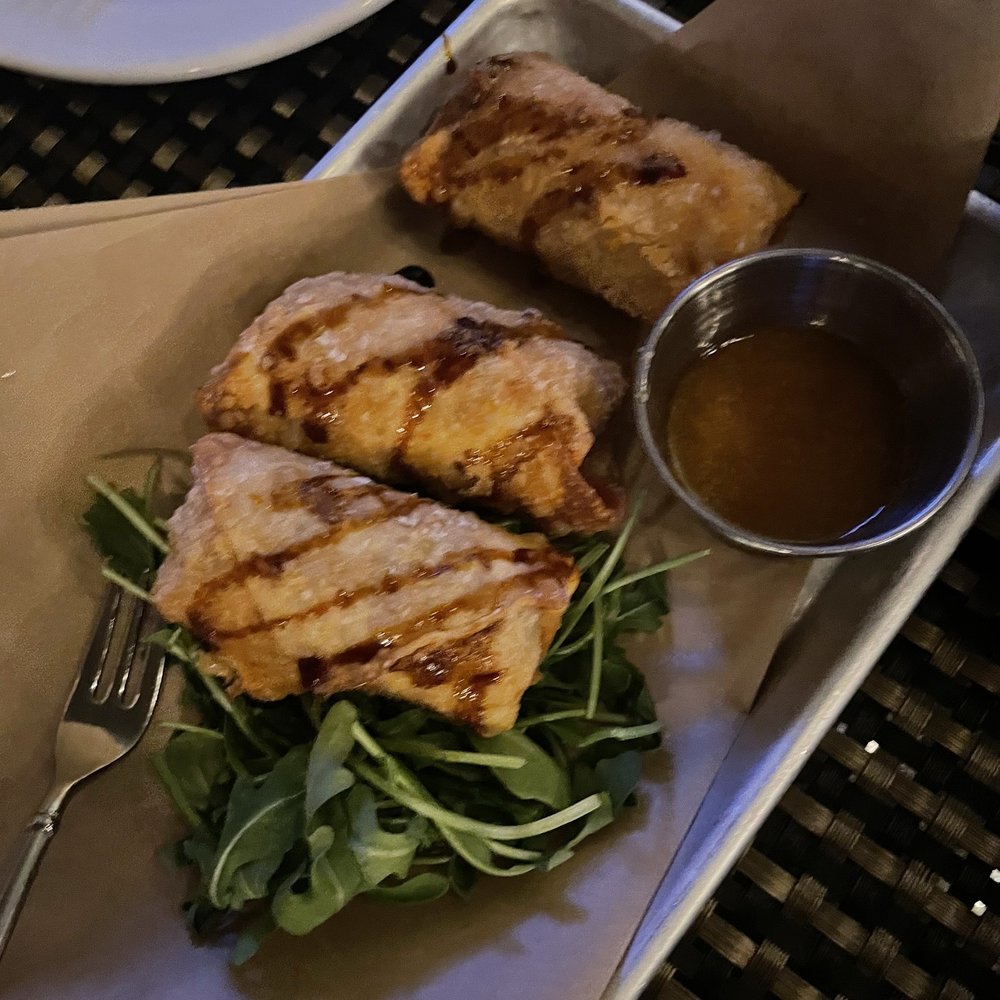 Bistro On Main - Lobster egg rolls - New American Near Me - Kent, Ohio Bistro On Main - Lobster egg rolls - New American Near Me - Kent, Ohio