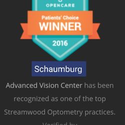 Advanced Vision Center - 2016 Winner!