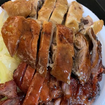 HKS BBQ & Noodle House - Starting clockwise chicken, roasted duck, char siu and nappa cabbage. - Barbeque Near Me - Markham, Ontario HKS BBQ & Noodle House - Starting clockwise chicken, roasted duck, char siu and nappa cabbage. - Barbeque Near Me - Markham, Ontario