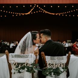 Table and chairs came with Venue! We decorated it ourselves. The lights above are already there for you!