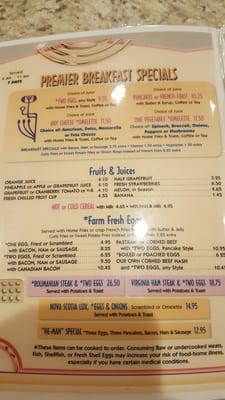 Menu photo 7 Premier Diner Commack, NY