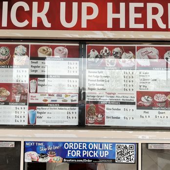 Bruster's Real Ice Cream - Menu - Desserts Near Me - Ashburn, Virginia