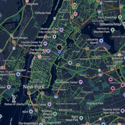 SeniorCare EMS - Traffic Map for NYC at time of incident.