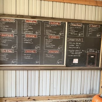 Pleasant Grove Pizza Farm - a menu on a blackboard - Pizza Near Me - Waseca, Minnesota Pleasant Grove Pizza Farm - a menu on a blackboard - Pizza Near Me - Waseca, Minnesota