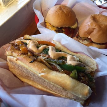 Holydog - sliders and spicy italian sausage girlfriend style - Hot Dogs Near Me - Middletown, New York