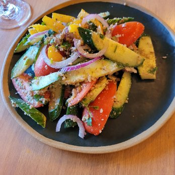 Keipi Restaurant - Mediterranean Tomato & Cucumber Salad - Georgian Near Me - Greenville, South Carolina Keipi Restaurant - Mediterranean Tomato & Cucumber Salad - Georgian Near Me - Greenville, South Carolina